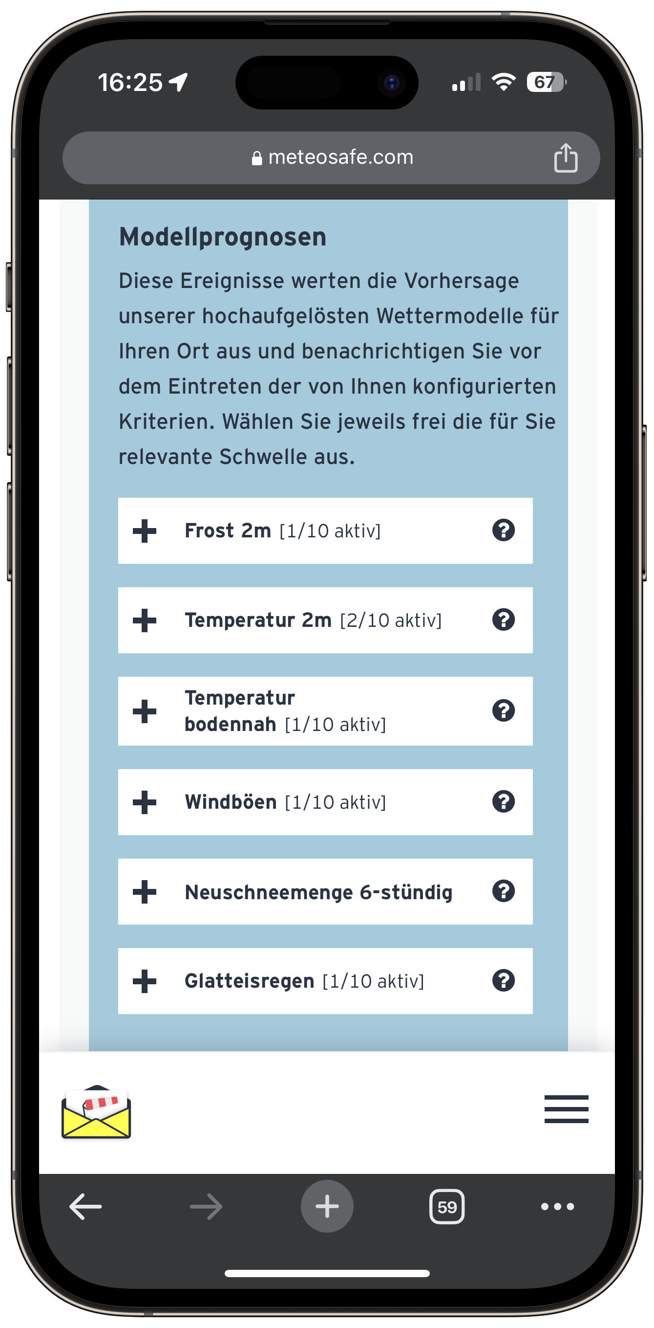 Neuigkeiten Meteosafe Ihr Wetteralarm